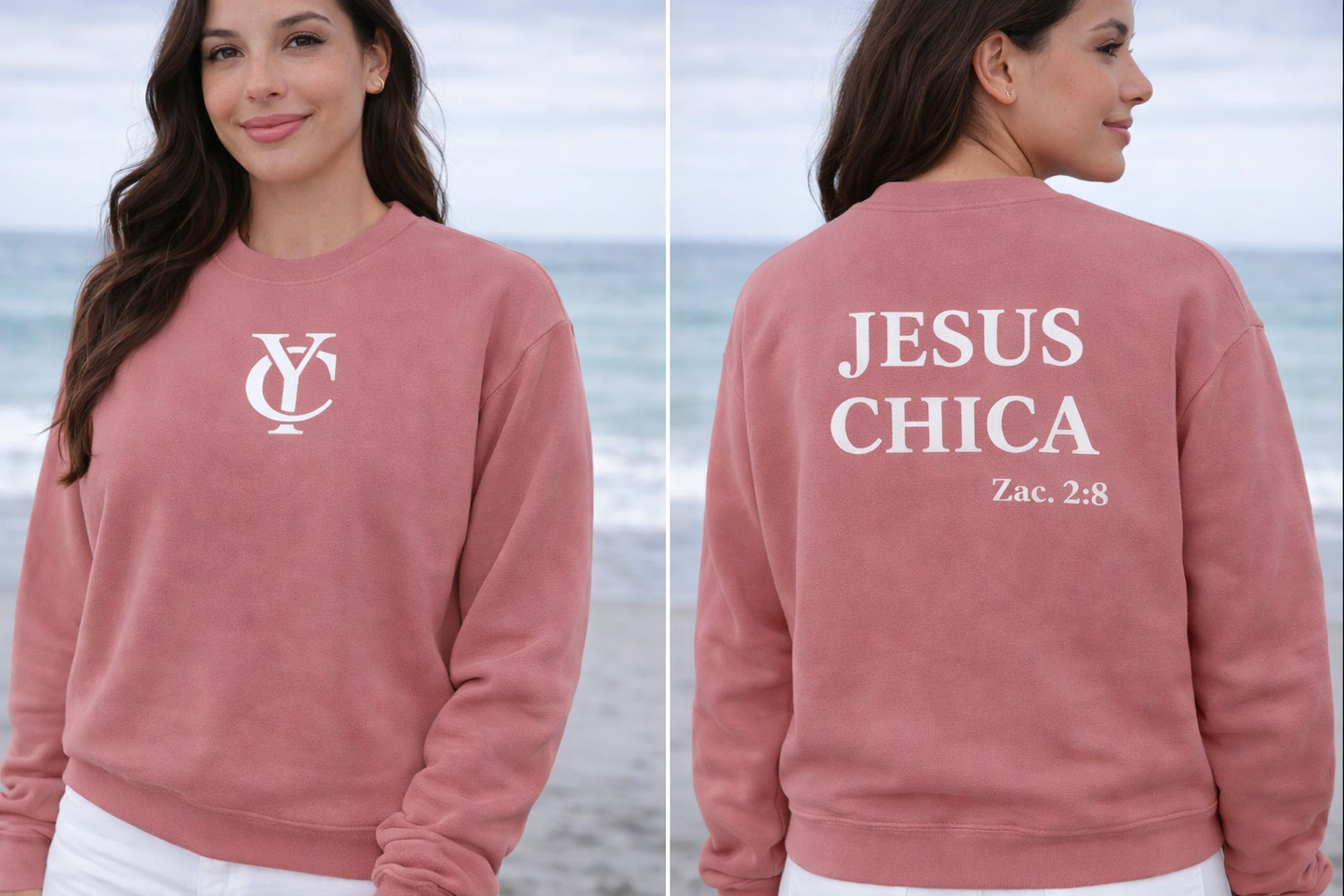 The "JESUS CHICA" sweatshirt