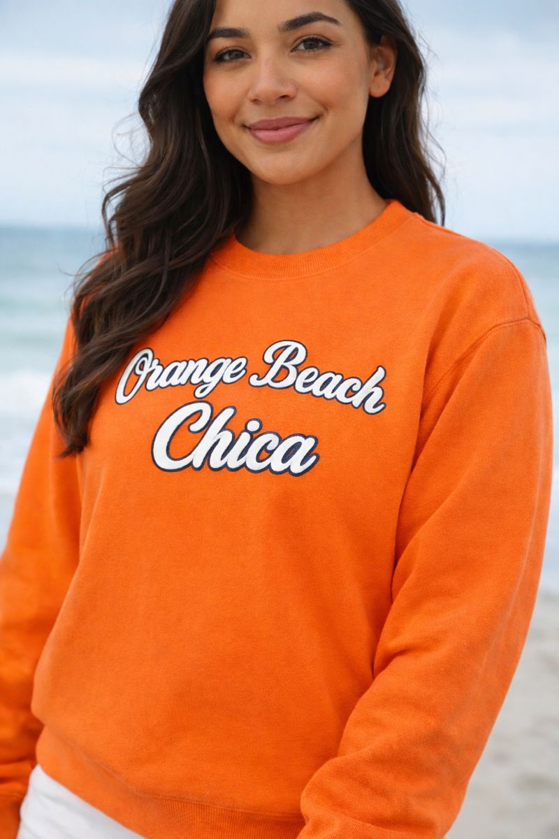 The "Orange Beach Chica" Sweatshirt